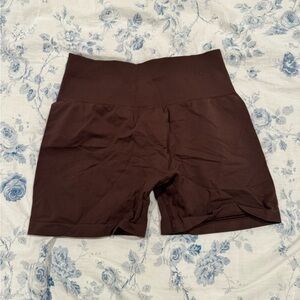 Women's Athletic Brown Shorts